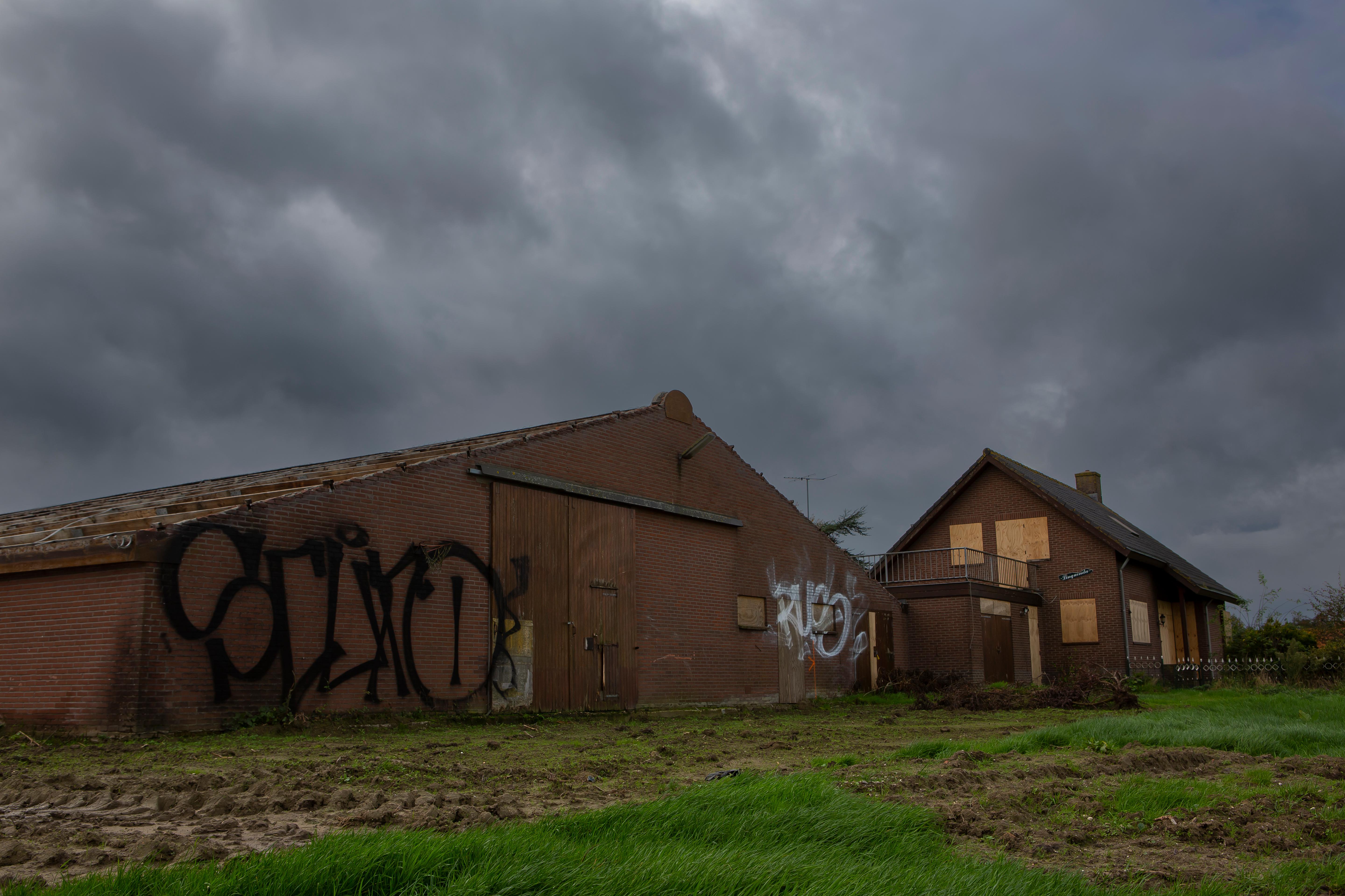 Verlaten boerderij