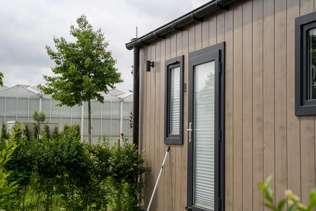 Huisvestingunit op kassenbedrijf