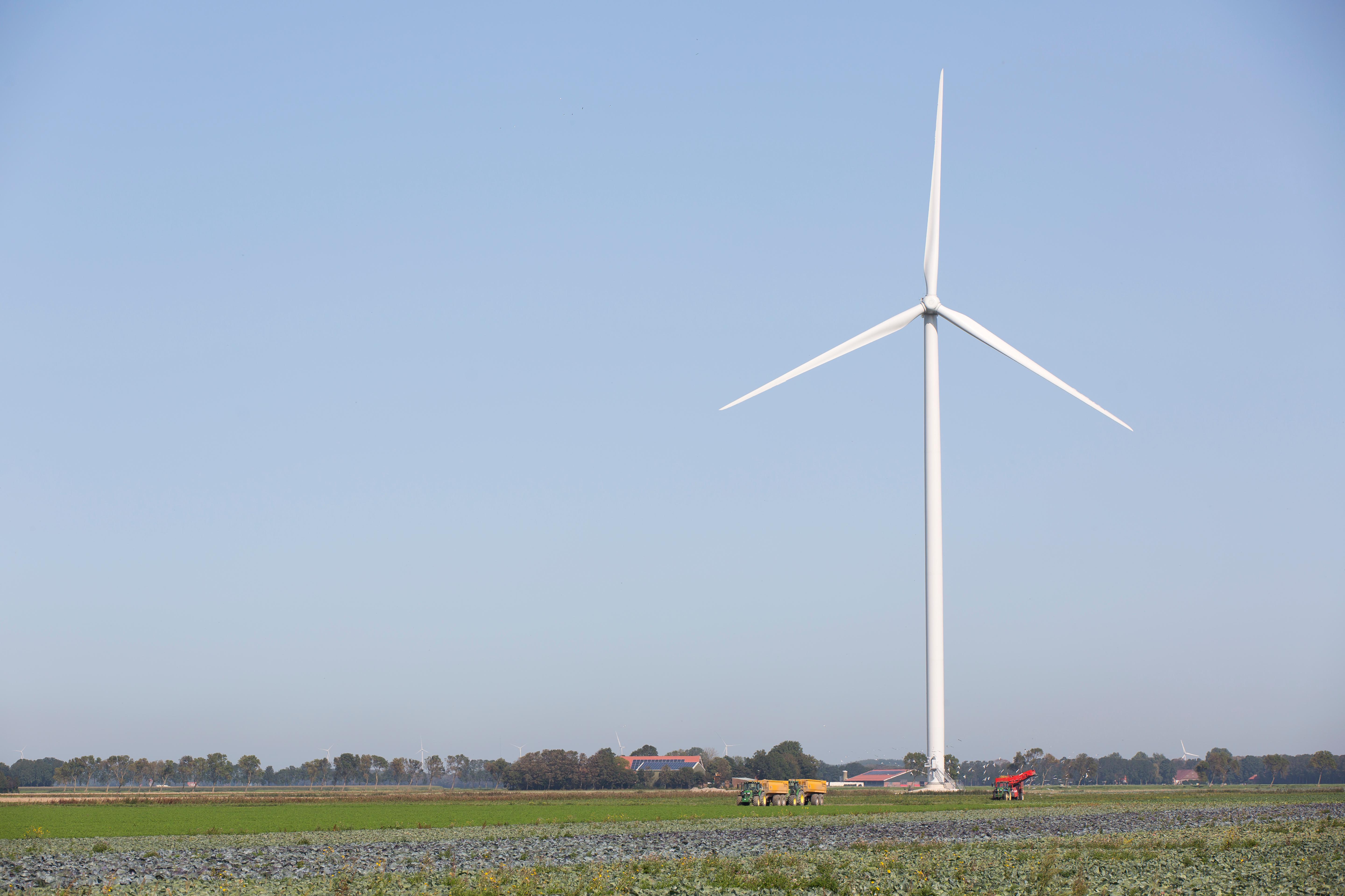 windmolen in Noord-Holland