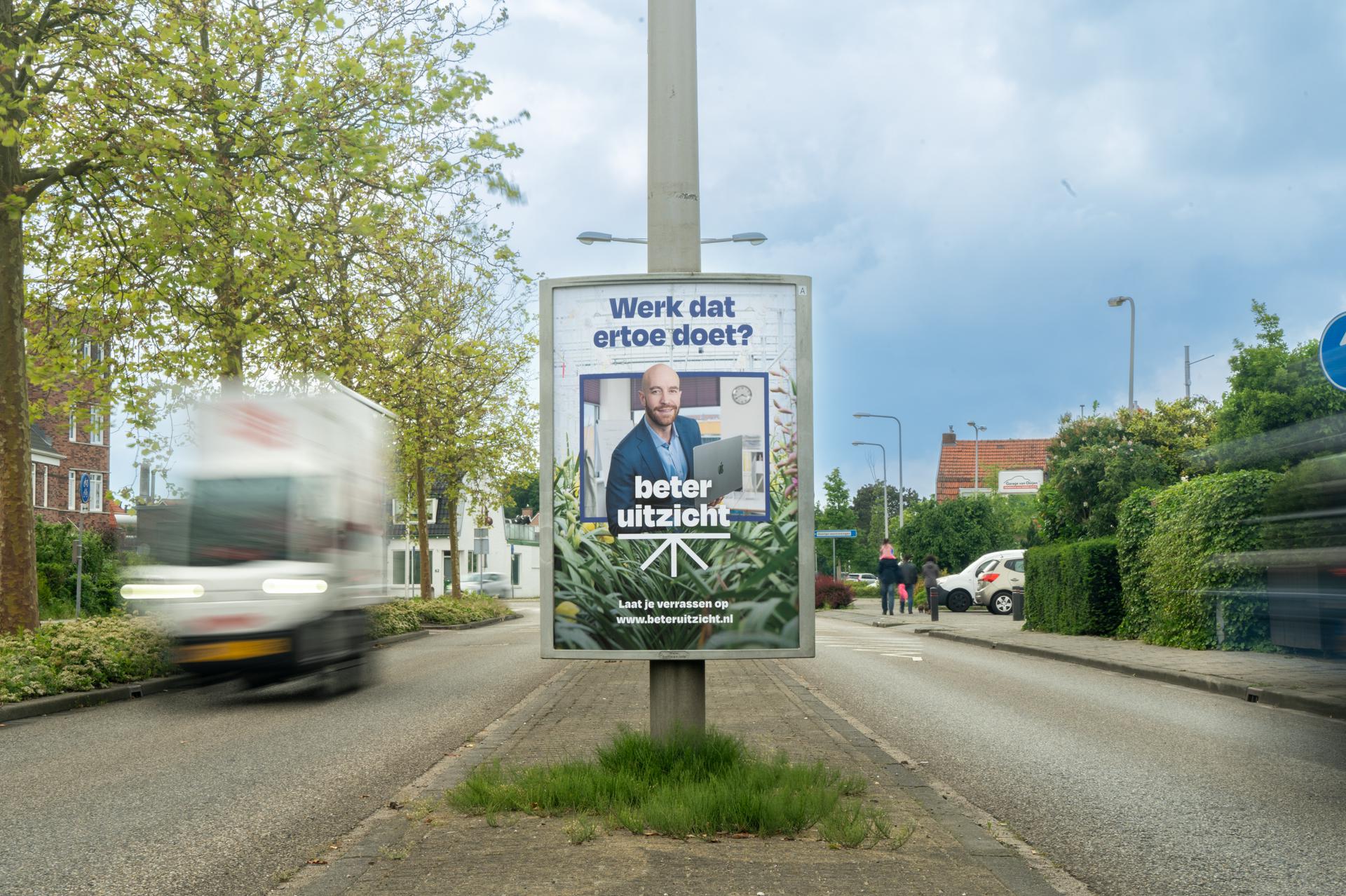Campagneposter beter uitzicht in het Westland