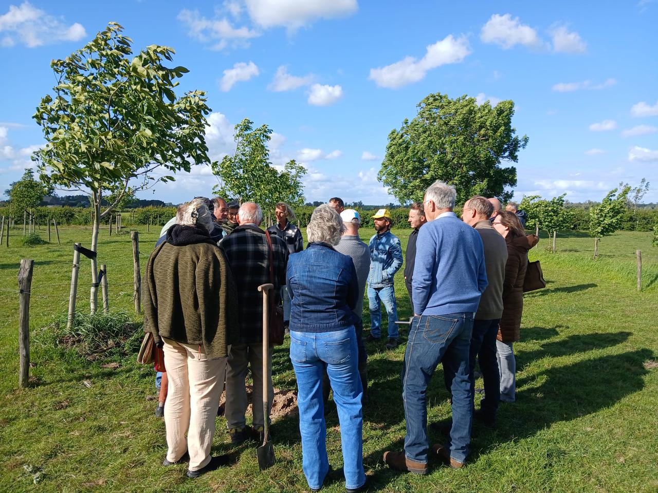 Bijeenkomst agroforestry